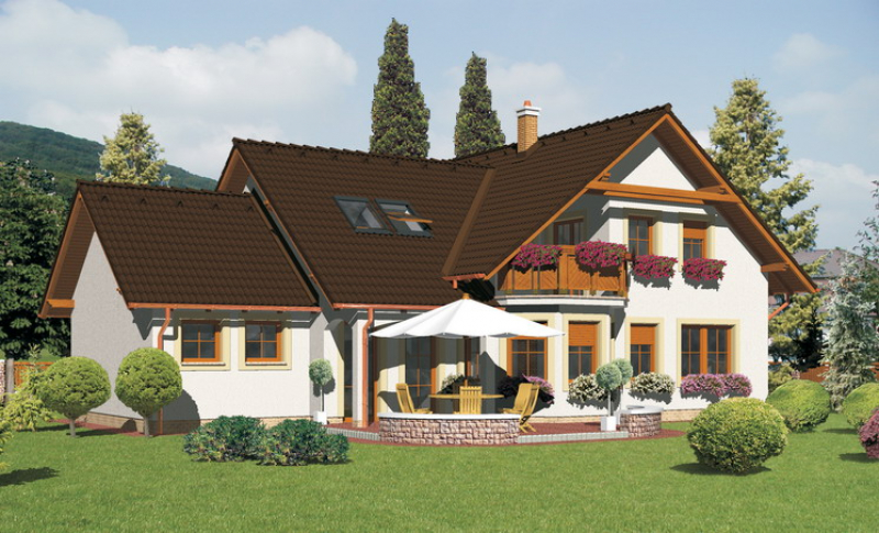 Jantár 111/46 - projekt nízkoenergetického rodinného domu