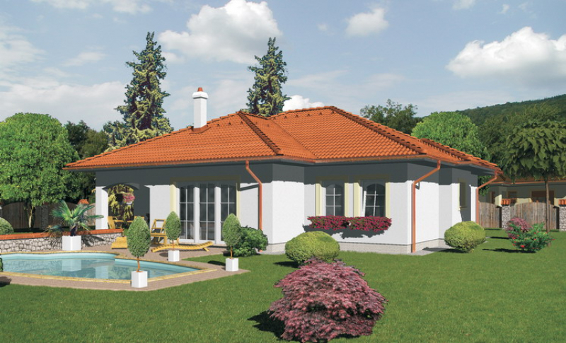 Opál 77/111 - projekt nízkoenergetického rodinného domu