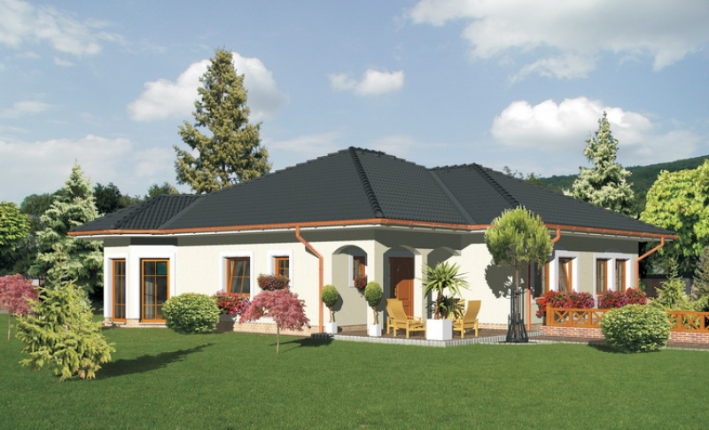 Opál 82/11 - projekt nízkoenergetického rodinného domu