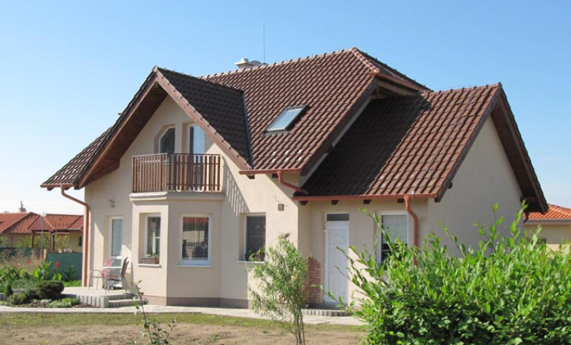 Topás 80/140 - projekt nízkoenergetického rodinného domu