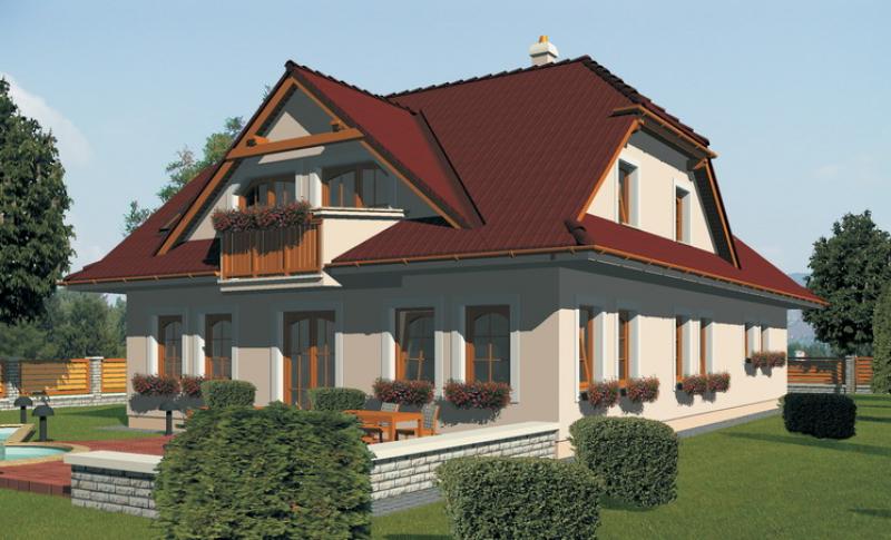 Diamant 125/78 - projekt nízkoenergetického rodinného domu